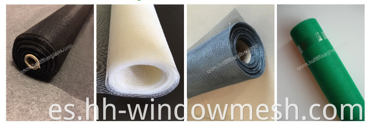 Fibra de fibra de vidrio Mosquito Roll Roll Fiberglass Fly Pantalla de fibra